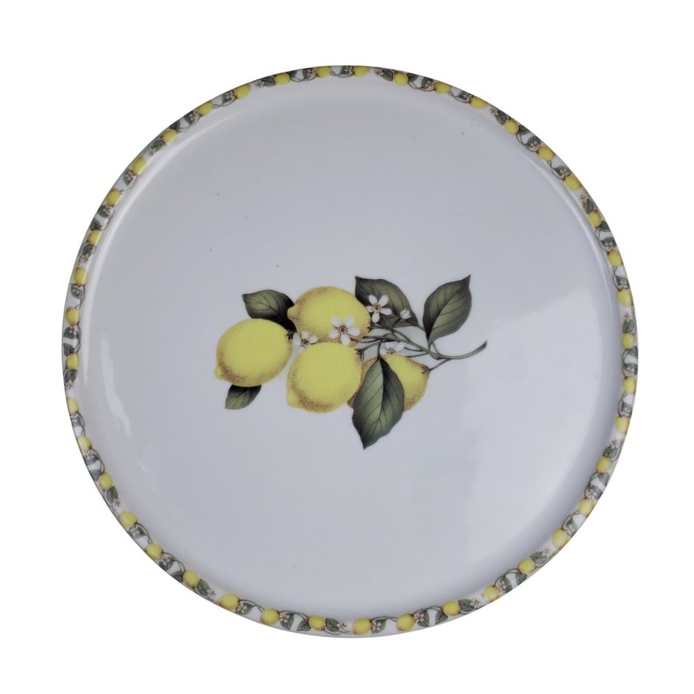 BIA Cordon Bleu International Vintage Lemon Cake Serving Plate Catherine